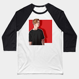 Marcus - red Baseball T-Shirt